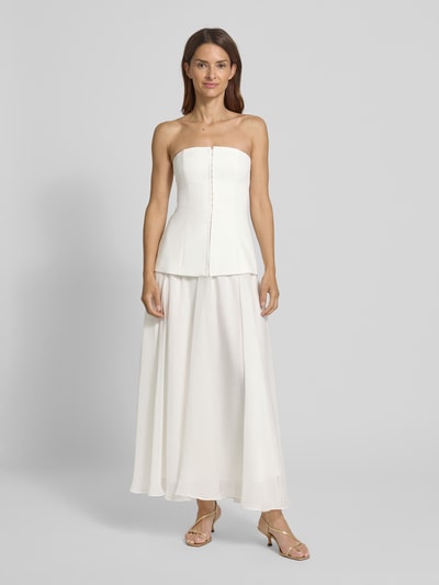 Forever New Abendkleid im 2-in-1-Look Offwhite 4