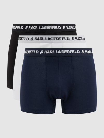 Karl Lagerfeld Boxershort met stretch in set van 3 Donkergrijs - 1