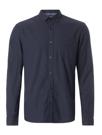 MCNEAL Tailored Fit Freizeithemd aus Baumwolle Marine 2