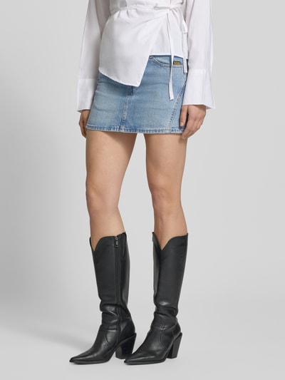 G-Star RAW Minirock in Denim-Optik Modell 'Cinch' Jeansblau Melange 4