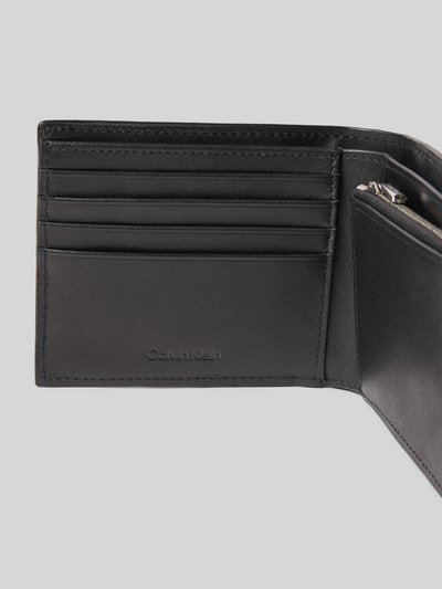 CK Calvin Klein Portemonnee met labelapplicatie, model 'PLAQUE BILLFOLD'  - 3