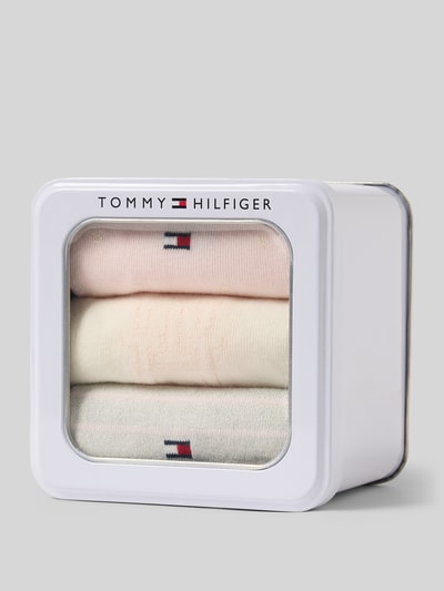 Tommy Hilfiger Sokken van katoenmix in een set van 3 paar Lichtroze - 3