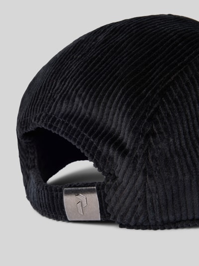 PEAK PERFORMANCE Base Cap in Cord-Optik mit Logo-Stitching Black 3