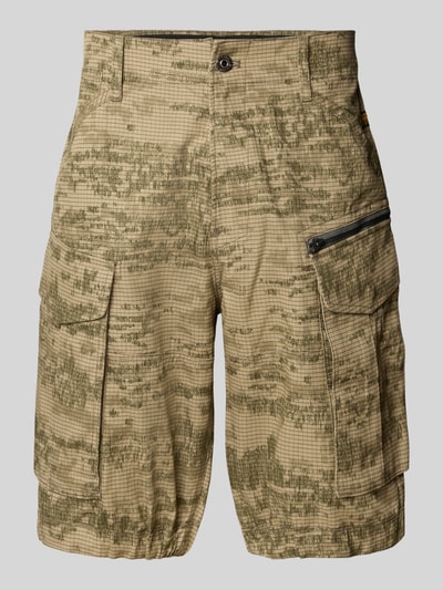 G-Star Raw Relaxed Fit Cargoshorts mit Eingrifftaschen Modell 'Rovic' Beige 2