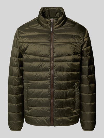 Jack & Jones Gewatteerd jack met steekzakken Olijfgroen - 2