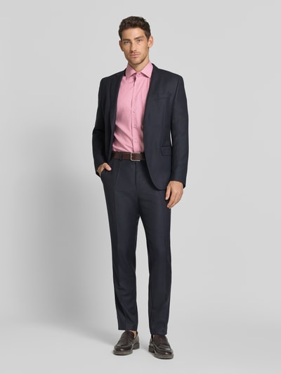 ETERNA relaxed fit zakelijk hemd van lyocellmix Rood - 1