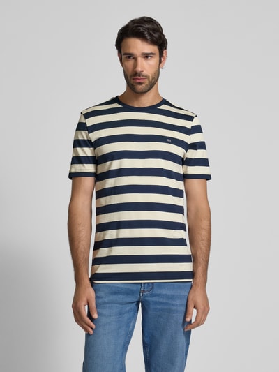 Christian Berg Men T-Shirt mit Rundhalsausschnitt Dunkelblau 4