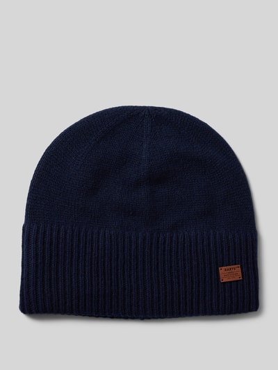 Barts Beanie mit Label-Applikation Modell 'LACKE' Dunkelblau 1