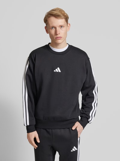 ADIDAS SPORTSWEAR Sweatshirt mit Label-Print Black 4