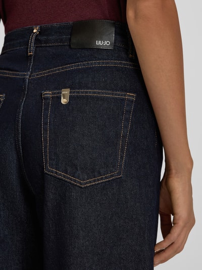 Liu Jo White Jeans im 5-Pocket-Design Modell 'NEW BARREL' Dunkelblau 3