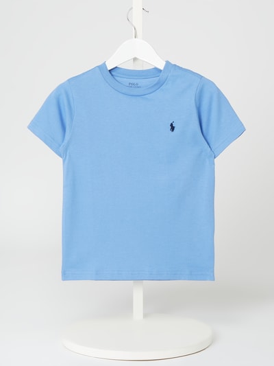 Polo Ralph Lauren Kids T-shirt van katoen Lichtblauw - 1