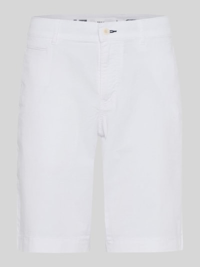 Brax Regular Fit Bermuda aus Baumwoll-Mix Weiss 2