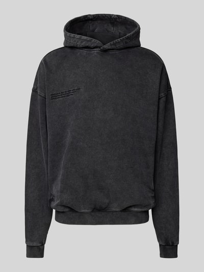 ELIAS RUMELIS Hoodie mit Label-Stitching Modell 'Amiran' Anthrazit 2