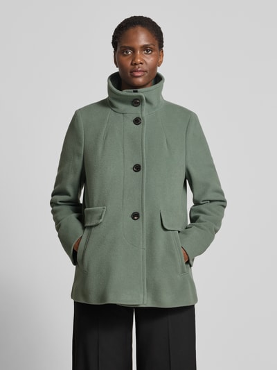 Gil Bret Wollen jack met kasjmier Petrol - 4