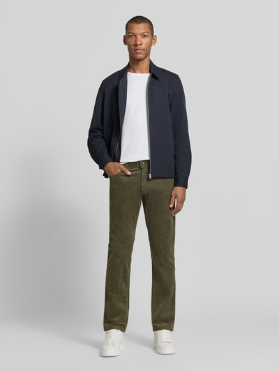Christian Berg Men Cordhose aus Baumwoll-Mix im 5-Pocket-Design Schilf 1