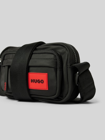 HUGO Bauchtasche mit Label-Patch Modell 'Ethon' Black 2