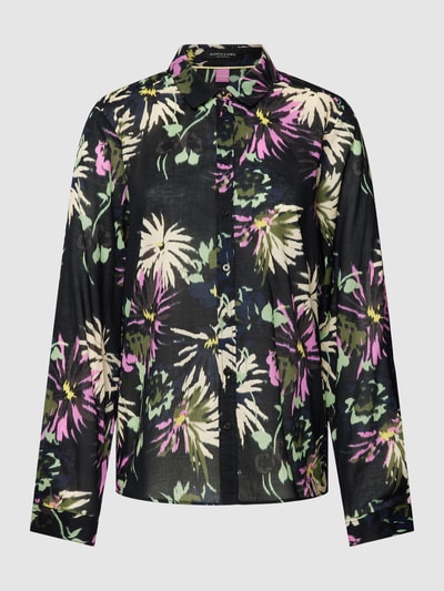 Scotch & Soda Bluse mit floralem Muster Black 2