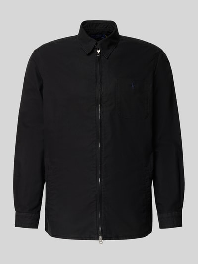 Polo Ralph Lauren Slim Fit Hemdjacke mit Kentkragen Black 2