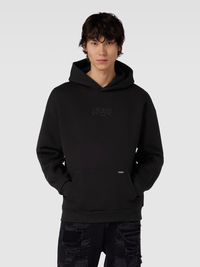 REVIEW Basic hoodie Zwart - 4