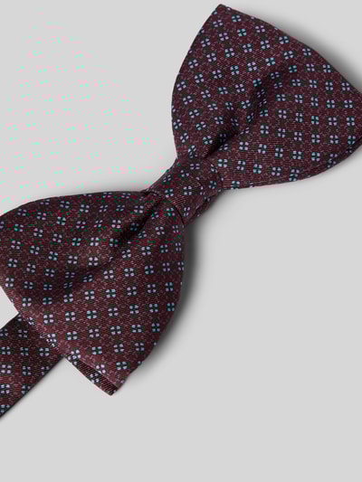 Blick Fliege aus Wolle-Seide-Mix Modell 'Jeremy' Marine 2