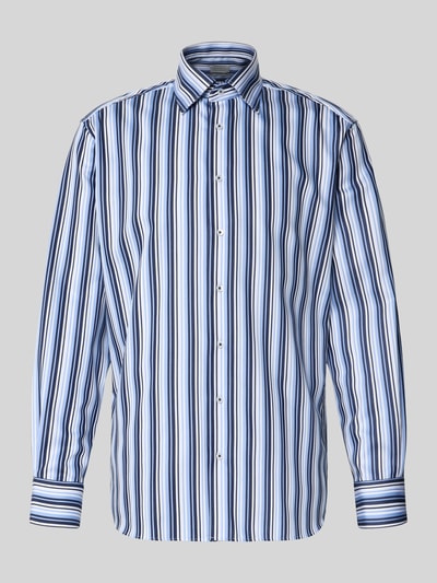 ETERNA Modern Fit Business-Hemd mit Kentkragen Bleu 2