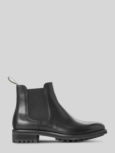 Polo Ralph Lauren Chelsea Boots aus Rindnappa mit Profilsohle Black 2