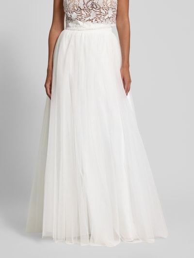 Luxuar Maxirok van mesh Offwhite - 4