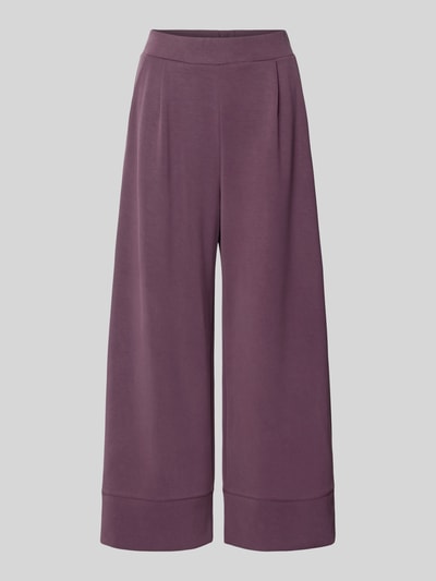 Produktfoto, Wide Leg Sweatpants mit Eingrifftaschen von Rich & Royal, mieszanka modalu z dodatkiem streczu, krój wide leg, wpuszczane kieszenie, elastyczny pas, Długość wewnętrzna nogawki w rozmiarze S: 64 cm