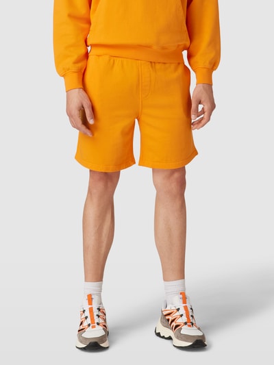 Colorful Standard Herren Sweatshorts mit elastischem Bund Orange 4