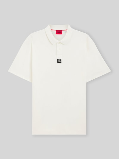 HUGO Koszulka polo krój regular fit z czystej bawełny model „DEABONO_D” Gliniany 2
