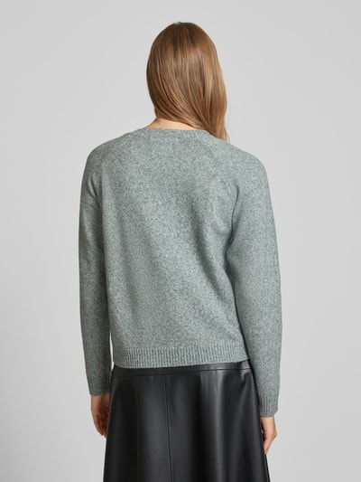 Vero Moda Weicher Pullover mit Glitzerfaden Modell 'DOFFYSHINE' Schilf 5