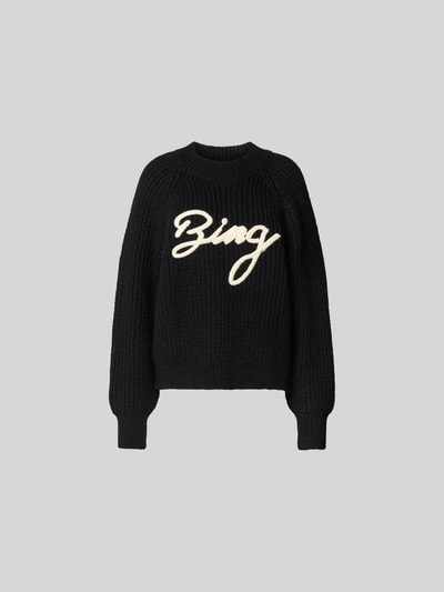 Anine Bing Sweatshirt mit Label-Detail Black 2