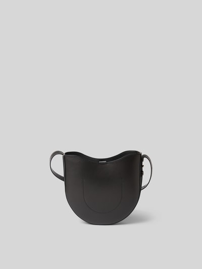 Victoria Beckham Crossbody Bag  mit Logo-Print Black 4