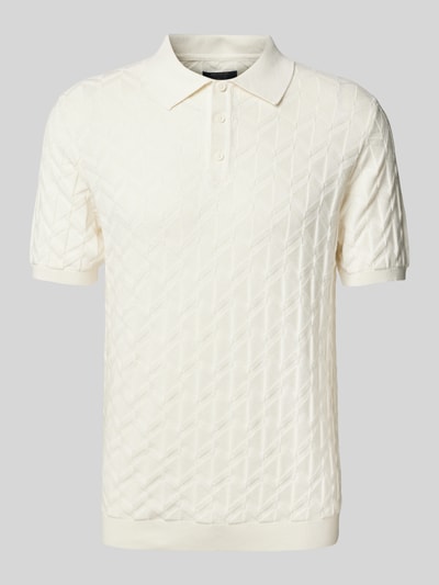 MCNEAL Slim Fit Poloshirt aus reiner Baumwolle Sand 2