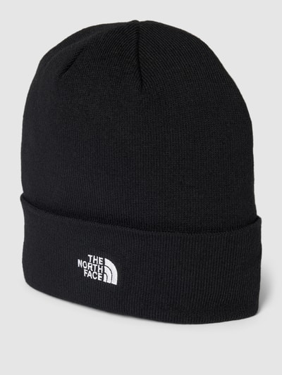 Black north face deals beanie