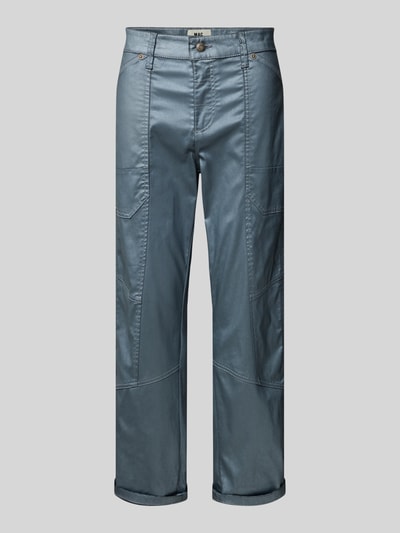 MAC Jeans mit Eingrifftaschen Modell 'IOWA' Silber 2