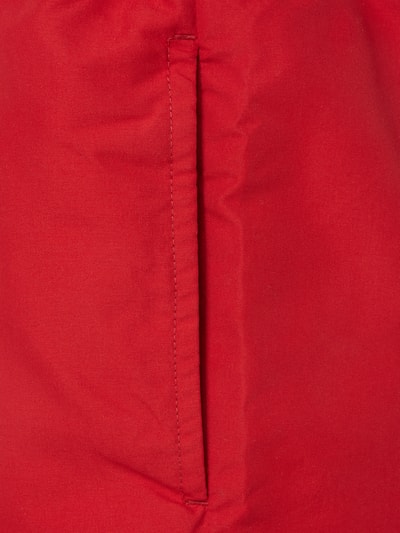 REVIEW Badeshorts mit Logo-Detail  Rot 2