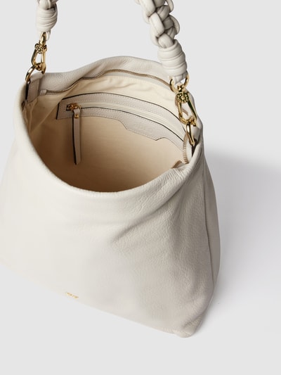 Abro Handtasche aus Leder Stein 4