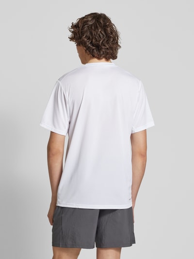 adidas Training T-Shirt mit Label-Print Weiss 5