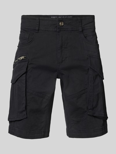 Replay Bermudas mit Cargotaschen Modell 'JOE' Black 2