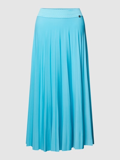 Rich & Royal Midirok met labelapplicatie Blauw - 2