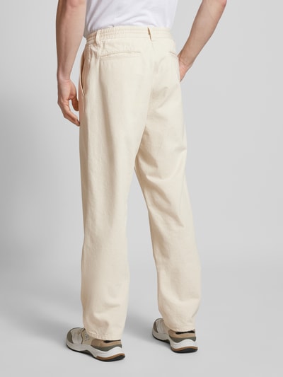 Forét Tapered Fit Hose mit elastischem Bund Modell 'CLAY' Offwhite 4