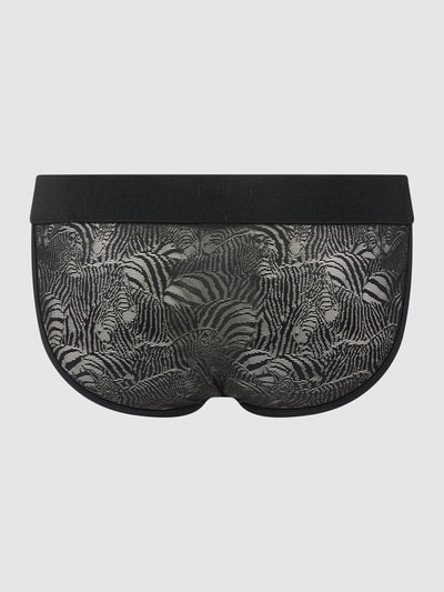 Tanga Homme HOM Classic Noir | Coton Modal Confortable | Pour Sport Et Quotidien