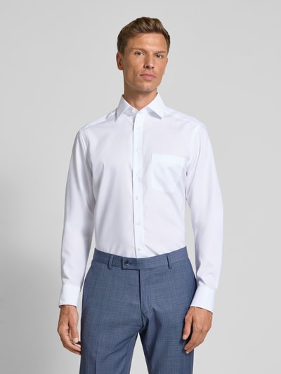 OLYMP Regular Fit Businesshemd mit extra langem Arm Weiss 4