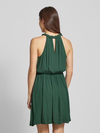 Vila Mini-jurk met halter, model 'VIMESA' Groen - 5