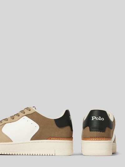 Polo Ralph Lauren Sneaker mit Logo-Stitching Modell 'MASTERS' Beige 2