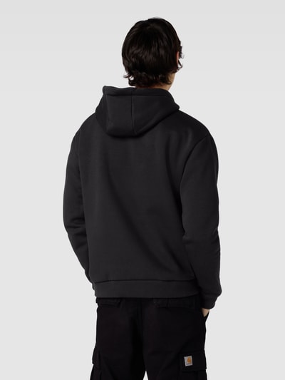 KARL KANI Hoodie met labelstitching, model 'SIGNATURE' Zwart - 5