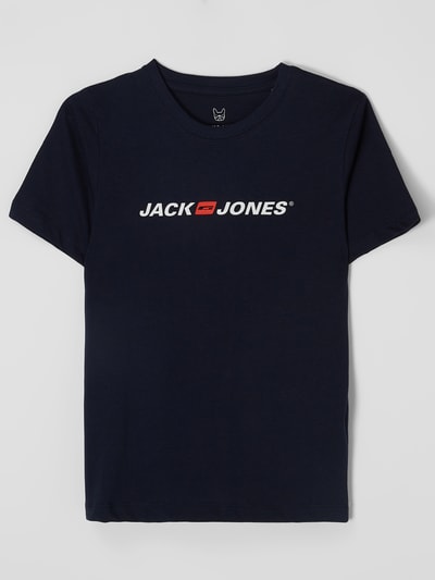 Jack & Jones T-shirt van katoen  Marineblauw - 1