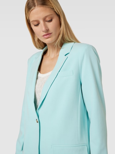 MSCH Copenhagen Blazer met klepzakken, model 'Fanilla' Lichtturquoise - 3