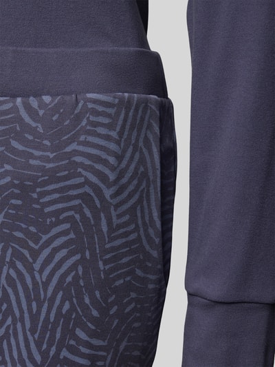 Schiesser Pyjama mit Rundhalsausschnitt Blau 2